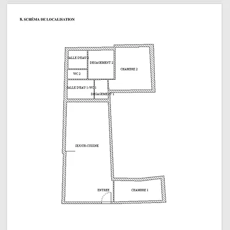 L'entre Vagues Apartament *